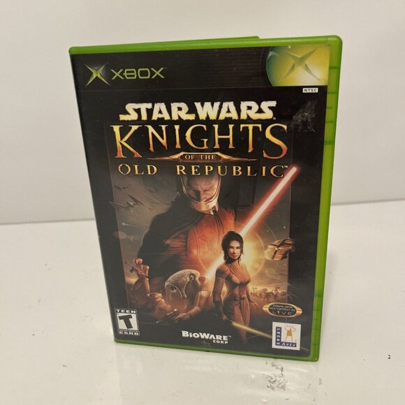 Star Wars Knights of the Old Republic (Microsoft Xbox) Complete in Box CIB Works - Picture 1 of 3